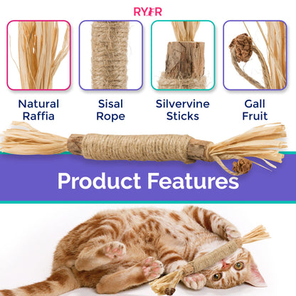 RYERCAT Silvervine Cat Dental Sticks (United Kingdom)