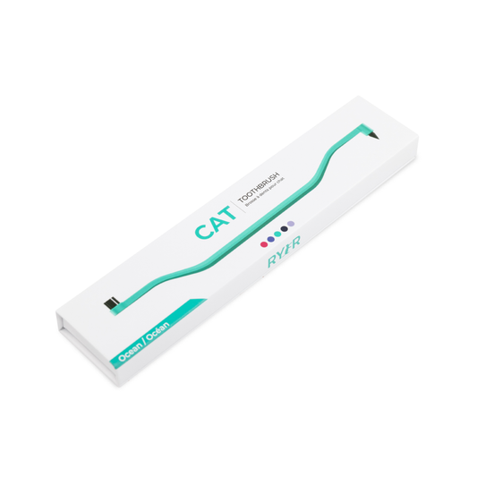 RYERCAT Dual Sided Cat Toothbrush