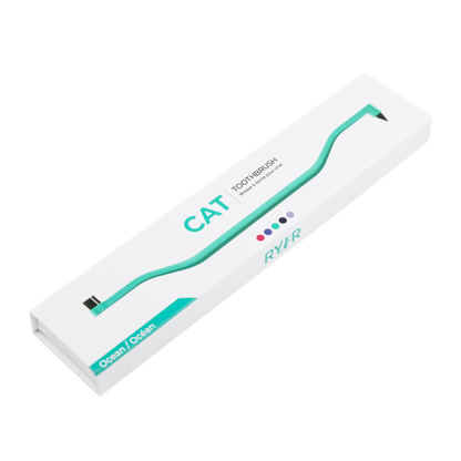 RYERCAT Dual Sided Cat Toothbrush