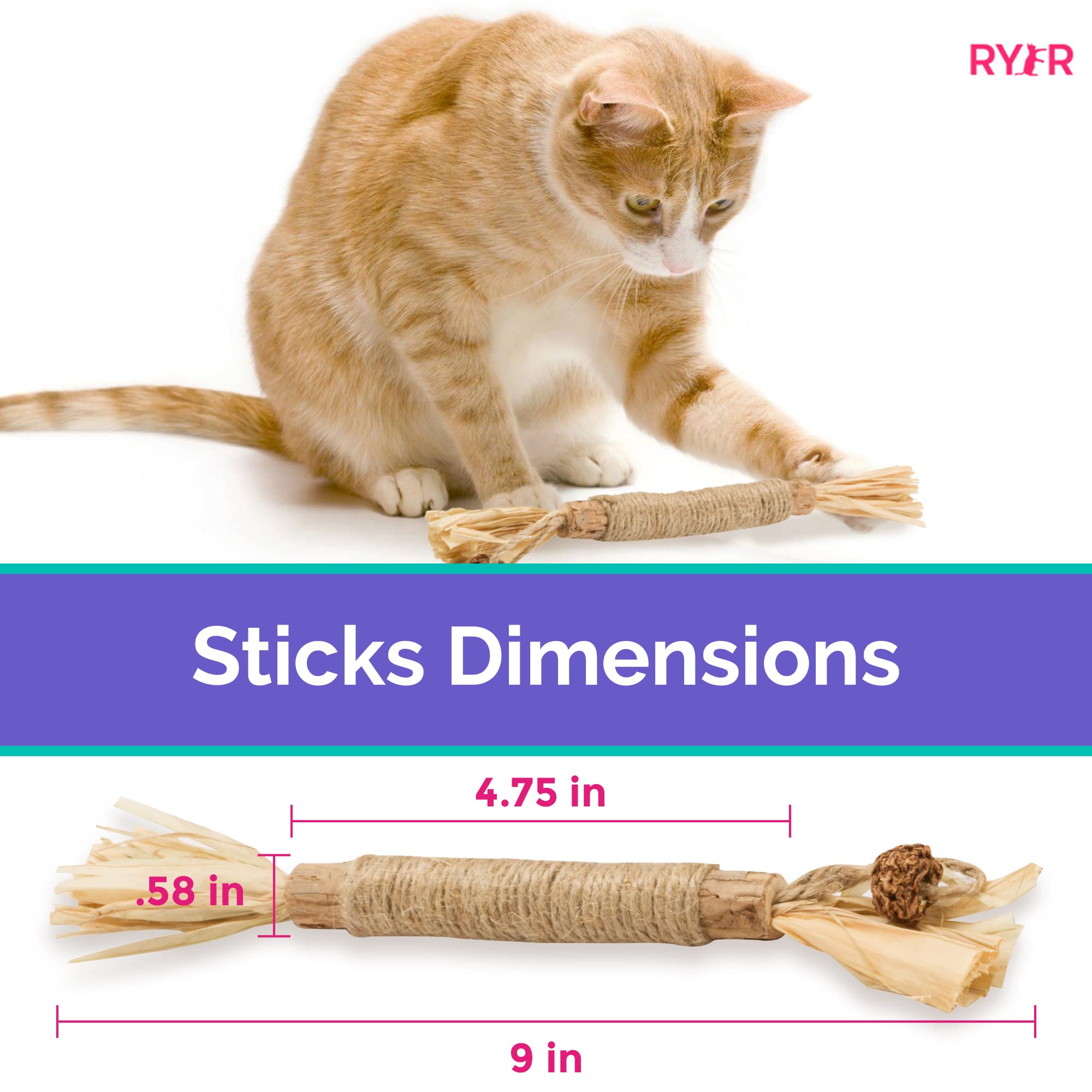 Cat dental hot sale sticks